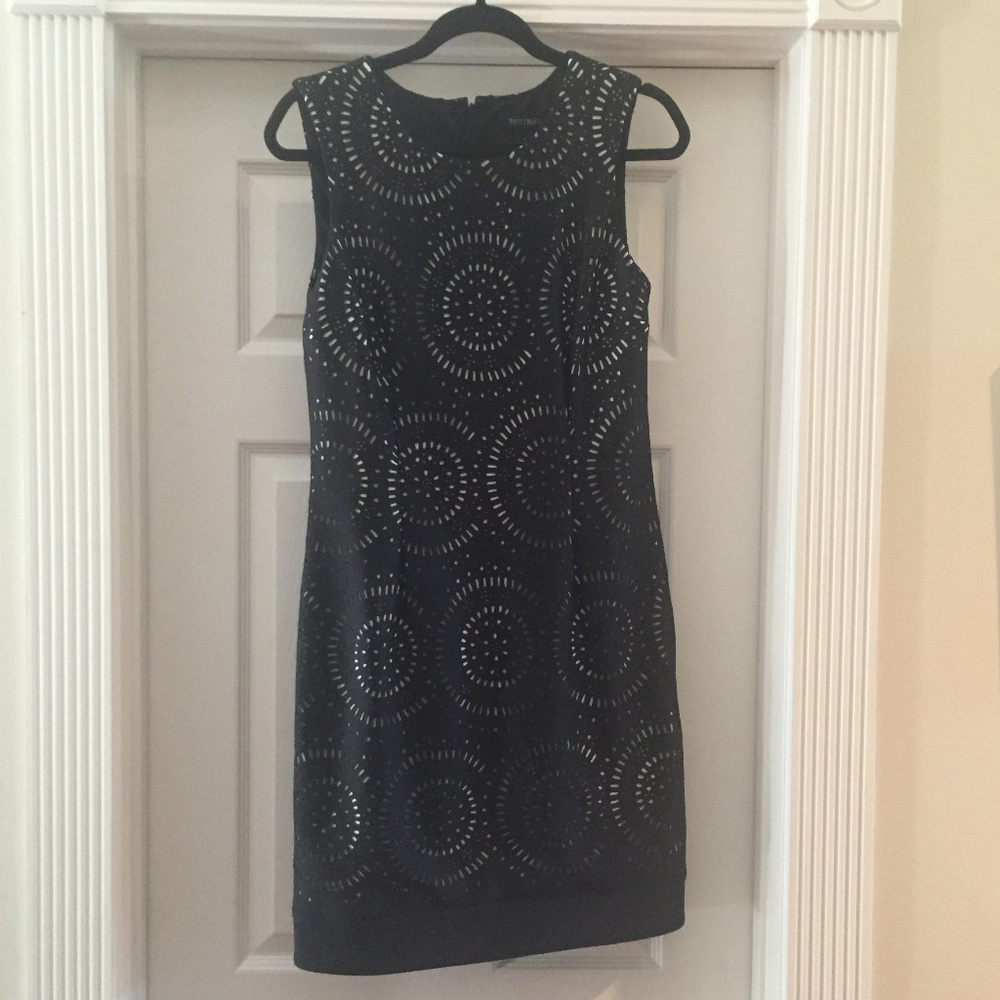 White House/Black Market Black Sheath Dress